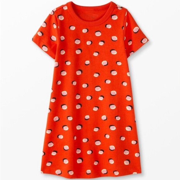 Hanna Andersson Dress with Polka Dots - Picture 1 of 4